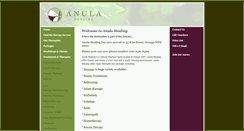 Desktop Screenshot of anulahealing.com.au
